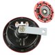 thumbnail image 4 of Kenally Bocina de coche 12V 140DB, bocina de rejilla Universal súper fuerte, nuevo esquema de Color fresco, bocina de electricidad para modificación de Accesorios para motos Rojo Kenally VI001407-01B, 4 of 6