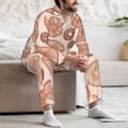 thumbnail image 7 of Balery Mushrooms2 Pattern Pajama Sets for Men Long Sleeve 2 Piece Sleepwear Loungewear Sets Soft PJ's with Pockets Long Sleeve Comfy Pj Sets-XX-Large, 7 of 7