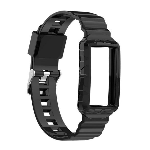 Correa de reloj de silicona ajustable, gruesa, suave, cómoda y lisa. Negro
