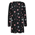 thumbnail image 5 of Idoravan Cardigans for Women Spring Women's Fashion Halloween Printed Casual Long Sleeved Shirt Cardigan, 5 of 5