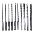 thumbnail image 1 of Masonry Drill Bit Set Carbide Tip Rotary Hammer Tool for Concrete 160mm Long 4?14mm Diameter, 1 of 5