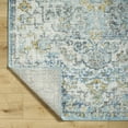 thumbnail image 6 of Livabliss Harput Vintage Medallion Area Rug,6'7" x 9',Pale Blue, 6 of 9