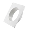 thumbnail image 4 of Unique Bargains 6Inch Duct Connector Flange ABS Plastic Air Outlet Inlet Hose Pipe Adaptor for Ventilation System, 4 of 4