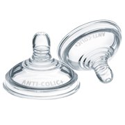 Tommee Tippee Closer to Nature Anti Colic Fast Flow Nipples, 2 Ct