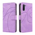 thumbnail image 2 of Flip Case For FOXDOCK Samsung Galaxy Note 10 Card Slots and Kickstand Function Skin Feel Leather, 2 of 5