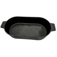 thumbnail image 4 of Bayou Classic 7477 6 Quart Large Cast Iron 17 In x 9.25 In Oval Fryer with Lid, 4 of 7