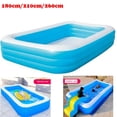 thumbnail image 3 of Piscina inflable sobre - rectangular, piscina para inflable - jardín de piscina para 1.8M 2.1M 2.6M para elegir Soledad  Piscina inflable, 3 of 10