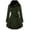 Army Green, variant on Women's Faux Fur Coat Double Breasted Thick Wool Pea Coats Trench Jacket Winter Warm Outfits