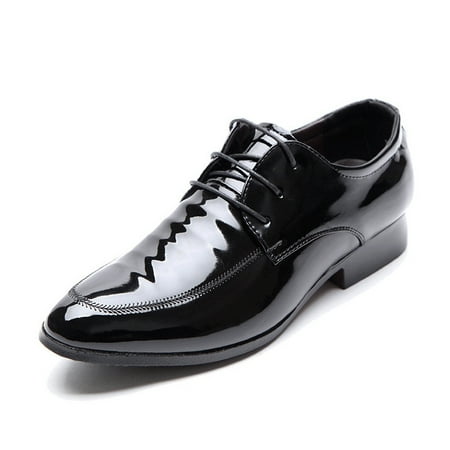 Meigar Men Business Oxfords Shoes Dress Formal Leather