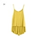 thumbnail image 1 of Qarigey Conjunto de pijama de 2 piezas para mujer, chaleco sexy, pantalones cortos, ropa de dormir, morado claro, M conjuntos de ropa Amarillo METRO Qarigey AP001253-36, 1 of 6