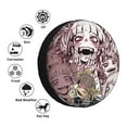 thumbnail image 4 of My Hero Academia MHA Himiko Toga Spare Tire Cover Waterproof Dust-Proof Universal Wheel Tire Cover Protector Accessories 14" 15" 16" 17", 4 of 7
