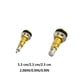 thumbnail image 3 of Riwesomey Válvulas sin cámara de Metal para tractores agrícolas, piezas de repuesto, tapas de líquido de aire multiusos, accesorios para Type3 NO3, 3 of 6