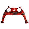 thumbnail image 1 of Tmvgtek Cubierta De Tira De Decoración De Controlador De Juego Para Ps5 Gamepad Trim Shell (Camuflaje Rojo), 1 of 9