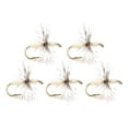 thumbnail image 5 of 5pcs Fish Tackle Fly Hook Artificial Insect Lure Hair Hook Insects Hook Bait Ant Lures Fly Fishing YELLOW 12#, 5 of 8