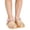 Gold, variant on BRGZLK Girls Fisherman Sandals Soft Sole Beach Cut-Out Candy Ombre Closed Toe Jelly Sandal Lightweight Comfortable Little Kids Shoes Pink 4-5 Years