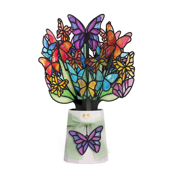 Lovepop Butterfly Brilliance Suncatcher Bouquet -