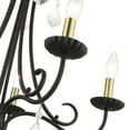 thumbnail image 6 of 40875-04 Livex Lighting Daphne - 5 Light Chandelier-22.25 Inches Tall and 24.75 Inches Wide     -Traditional Installation, 6 of 14
