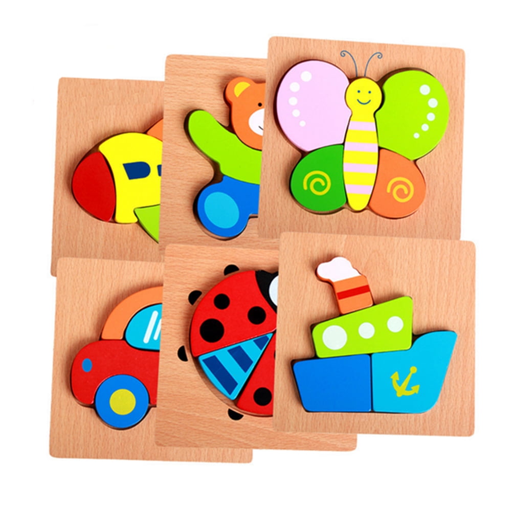 wooden board puzzles for toddlers