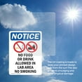 thumbnail image 6 of (2 Pack) No Food Or Drink Allowed Sign, 6 of 7