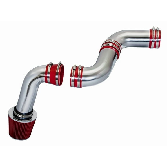 Rtunes Racing Cold Air Intake Kit   Filter Combo RED Compatible For 99-07 Chevy Silverado/GMC Sierra 1500 4.3L Model