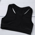 thumbnail image 5 of DPOIS Kids Girls Athletic Workout Outfit Tank Tops with Shorts Set for Exercise Black 3-4, 5 of 7
