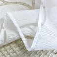 thumbnail image 4 of 1Pc Leaf Printed Curtain Fashion Single Side Window Screening Creative Window Gauze (White, 100x250cm), 4 of 7