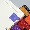 thumbnail image 4 of 4 Sheets Planner Stickers Notepad Month Paper Calendar The Office Label Supplies Book Tabs Self-adhesive Monthly, 4 of 6