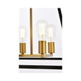 thumbnail image 5 of Declan 20 inch pendant in black and brass, 5 of 8