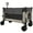 Gray, variant on Yoneston 230L Collapsible Wagon Cart with Storge, 480LBS Heavy Duty Utility Wagon with Adjustable Handle for Camping, Picinc, Shopping, Beach, Grocery Transport, Black