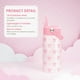thumbnail image 2 of Botella SANDJEST Kids de acero inoxidable con aislamiento de 12 onzas, color rosa, 2 of 7