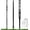 36-inch, variant on 36 Inch Heavy Duty Metal Stakes for Yard Signs, Black, 2 Pack with Hardware, Outdoor Lawn Parking Event Ground Stakes