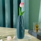 thumbnail image 5 of Fiudx Decoración del hogar Jarrón de imitación de plástico esmaltado, arreglo floral para sala de estar, decoración de mueble de TV, decoración de flores secas, maceta, utensilio para flores, 5 of 6