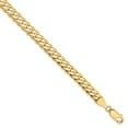 thumbnail image 1 of Chaîne Gourmette Biseautée en Or Jaune 14K 5.75mm, 1 of 3