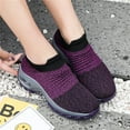 thumbnail image 2 of Linenghs Women's Air Cushion Fashion Sneaker Breathable Comfortable Light Walking Shoes, 2 of 5