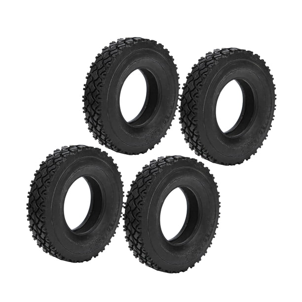 Neumáticos RC Juego 4 Uds Goma para Coche Tamiya Tractor Truck 1:14