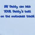 thumbnail image 2 of CafePress - MX Kick Daddy's Butt Motocross Baby Bodysuit Blue - Baby Light Bodysuit, Size Newborn - 24 Months, 2 of 4