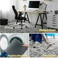 thumbnail image 6 of Office Chair Mat for Hardwood & Tile Floor,Moroccan Grey Distressed 36"x48" Computer Chair Mat for Rolling Chairs Carpet,Under Desk Non Slip Gaming Rug,Low-Pile Rubber Backing Large Protector Mat, 6 of 6