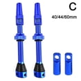 thumbnail image 1 of Pair Presta Tubeless Valve Stems 40/44/60mm Removable fit MTB Road HOTSALE R8J2, 1 of 7