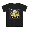thumbnail image 4 of Big Boys Short Sleeve Shirts Tee Summer T-Shirts Casual Print Tee Loose Fit Round Neck Top for Back To School Clothes Size 10-11T, 4 of 4