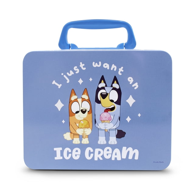 Lonchera Infantil Metalica Bluey