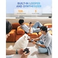 thumbnail image 2 of Donner MEDO Controlador MIDI Bluetooth, Groovebox portátil | Acorde, Muestra, Solista, Bajo, Batería | Looper y sintetizador integrados | iOS, Mac, Windows, Android | Funda de silicona, aplicación Don, 2 of 5
