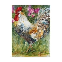 Trademark Fine Art 'Struttin His Stuff' Canvas Art by Annelein Beukenkamp