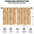 thumbnail image 2 of Blackout Kids Curtains,Yellow Cow Heart Pattern Childrens Insulated Curtains Set Of 2,Bedroom Essentials,Toddler Room Decor 52x63in(132x160cm), 2 of 5