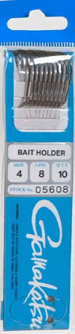 Gamakatsu Baitholder Snell #4, Bronze