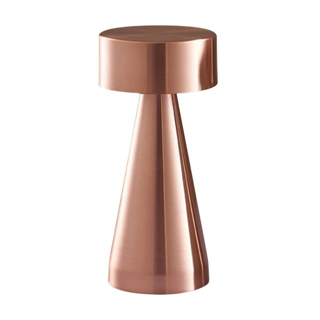 DPTALR Lampes de Table à Piles, Lampe de Bureau LED Sans Fil Rechargeable avec Touc H, Luminosité à 3 Niveaux, Décoration de Nuit Protection des Yeux USB