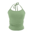 thumbnail image 5 of IMENGL Tank Tops for Women Sleeveless Backless Tie Neck Double Lined Basic Summer Outfits 2026 Soft Casual Women's Slim-Fit Camisole,M-XXL, 5 of 7
