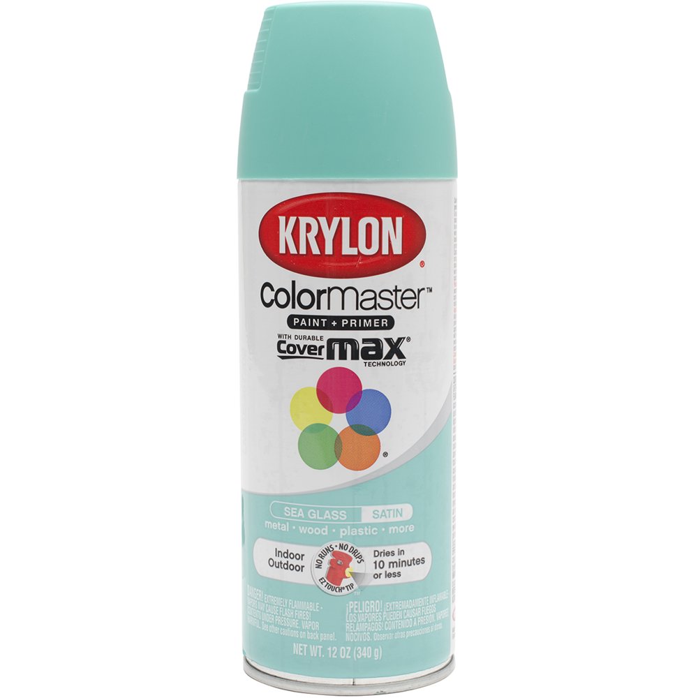 Krylon ColorMaster Spray Paint, Sea Glass