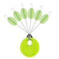 thumbnail image 1 of Pesca 60uds 10 Grupo Set Silicona Space Beans Stopper Pesca Cebo Flotador (Verde) Tmvgtek Deportes Acuáticos, 1 of 6