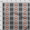 thumbnail image 3 of oneOone Polyester Spandex Orange Fabric Asian Ikat Sewing Craft Projects Fabric Prints by Yard 56 Inch Wide, 3 of 4