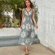 thumbnail image 5 of Floral Vestido Sin Mangas Para Mujer, Traje De, Ropa De Cumpleaños, Verano, 5 of 5